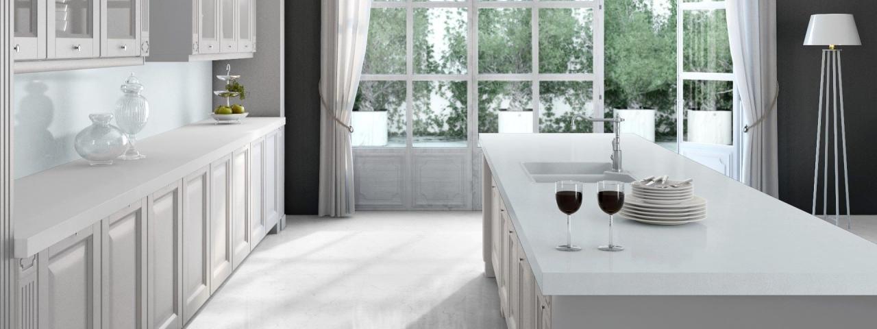 Caesarstone 2141 Snow | Naturstein Risse